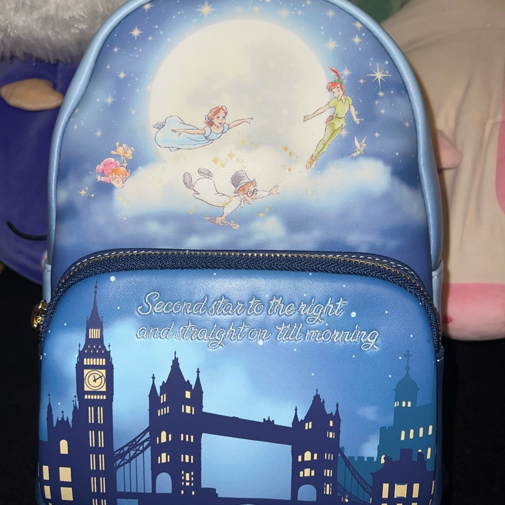 Peter Pan loungefly Backpack